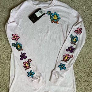 Women’s Tangles long sleeve t-shirt | Pink | Small